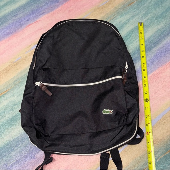 Lacoste Black Backpack - Picture 8 of 9